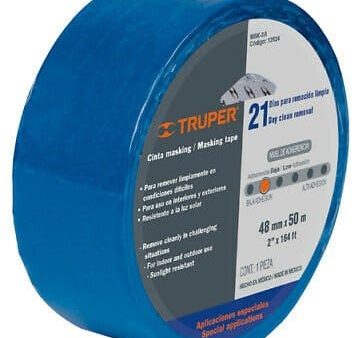 Truper Heavy Duty Multi Surface Painters Tape 1  X 50M with Easy Application & Clean Removal 12622 Cheap