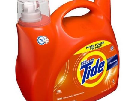 Tide High Efficiency, Ultra Concentrated Original Liquid Laundry Detergent 208 oz   158 Loads   395075 For Cheap