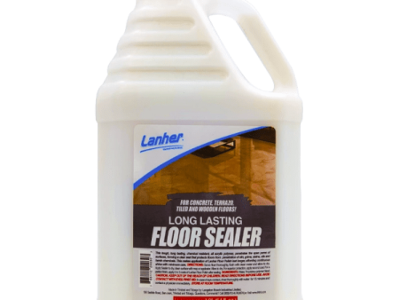 Lanher Floor Sealer, 1.9L, This tough, long lasting, chemical resistant, all acrylic polymer, penetrates the open pores of surfaces, forming a clear seal that protects floors from penetration of dirt, grime, stains, oils and harsh chemicals -  LDSE191 Supply