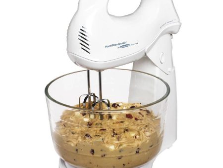 Hamilton Beach Power Deluxe 6 Speed Hand Stand Mixer - 64695 Fashion