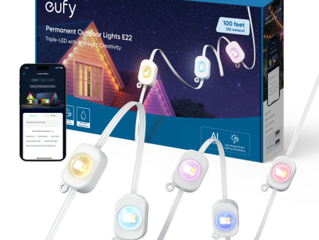 eufy Permanent Outdoor Lights E22 100ft on Sale