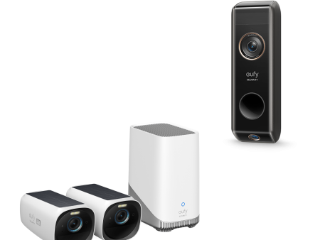 eufyCam 3(2-Cam Kit) + Video Doorbell S330 Add-on Discount