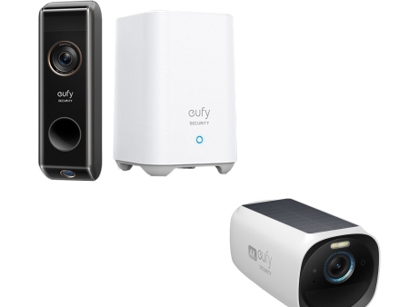 Video Doorbell S330 + S330 eufyCam Add-on Camera For Cheap