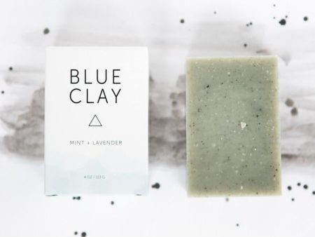 Blue Clay Cleansing Bar Soap Online now