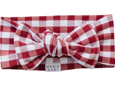 Red Gingham Head Wrap Online