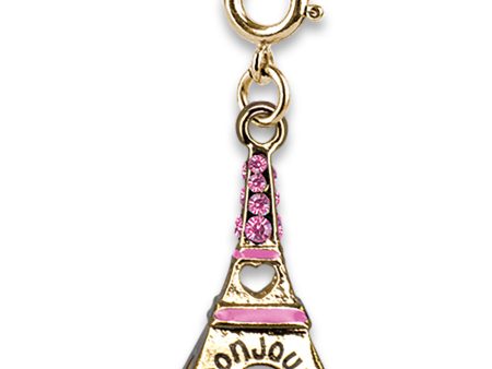 Gold Eiffel Tower Charm Online