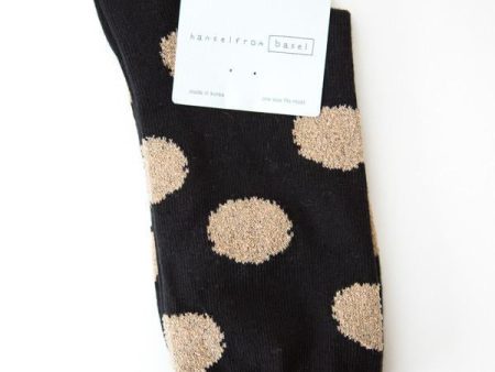 Boucle Polka Dot Socks Cheap