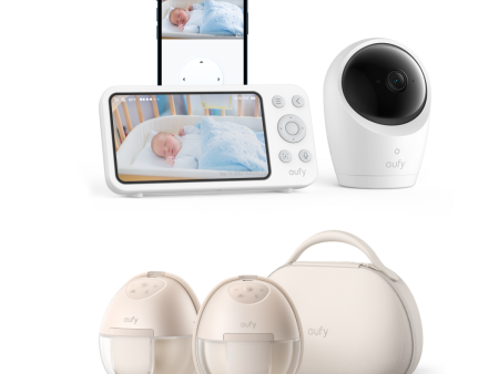 eufy Wearable Breast Pump S1 Pro + Baby Monitor E20 Sale