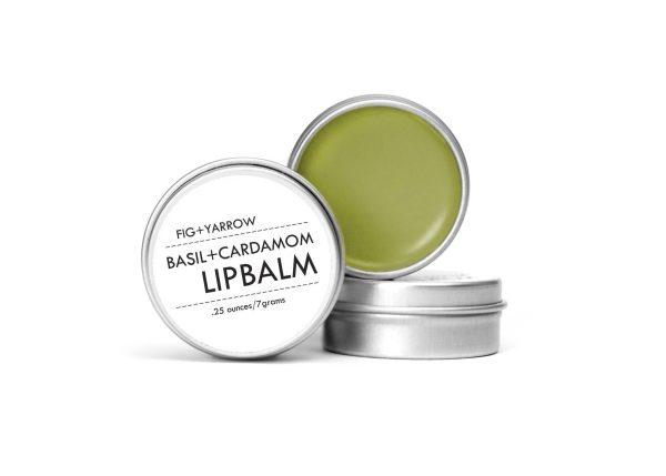 Basil + Cardamom Lip Balm Online