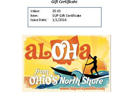 Gift Certificate - $25.00 For Sale