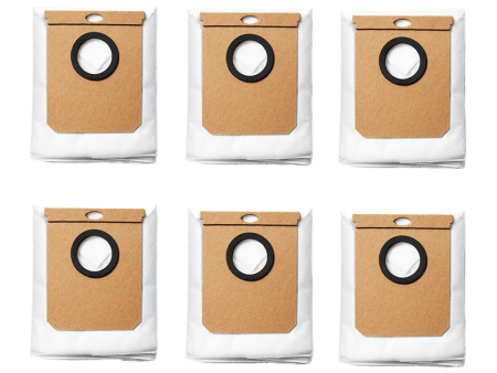 6 Replacement Dustbags, Compatible with L50 with Self-Empty Station, L60 with Self-Empty Station Supply