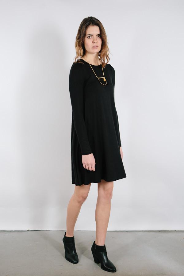 Flowy Long Sleeve Dress Cheap