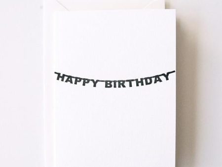 Birthday Banner Card Discount