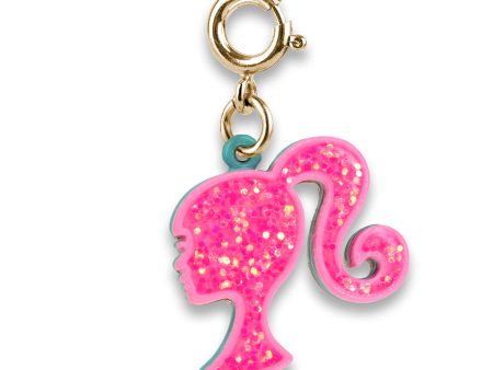 Gold Glitter Barbie Charm Hot on Sale