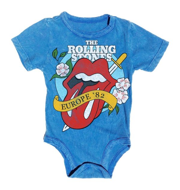 Rolling Stones Short Sleeve Onesie Cheap