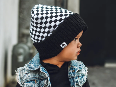 BW Check Beanie Supply