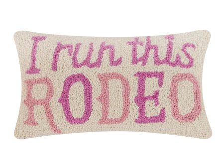 I Run This Rodeo Throw Pillow For Discount