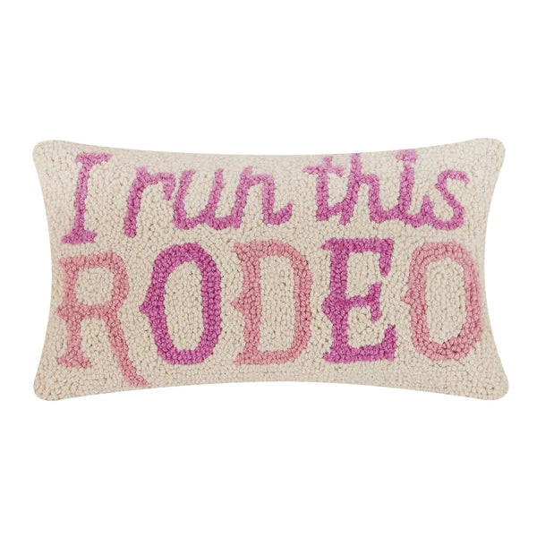 I Run This Rodeo Throw Pillow For Discount