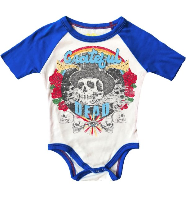 Grateful Dead Short Sleeve Raglan Onesie Supply