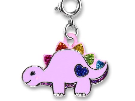 Glitter Dinosaur Charm For Sale