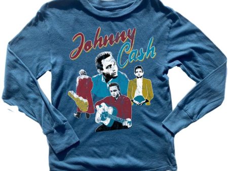 JOHNNY CASH LONG SLEEVE TEE Hot on Sale