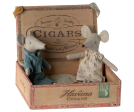 MUM & DAD MICE IN CIGARBOX Fashion