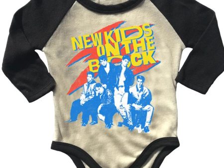 NEW KIDS ON THE BLOCK RAGLAN ONESIE For Cheap