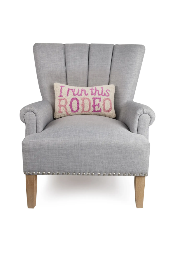 I Run This Rodeo Throw Pillow For Discount