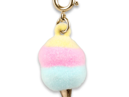 Gold Cotton Candy Charm For Discount