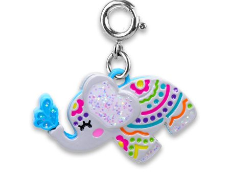 Glitter Elephant Charm For Sale