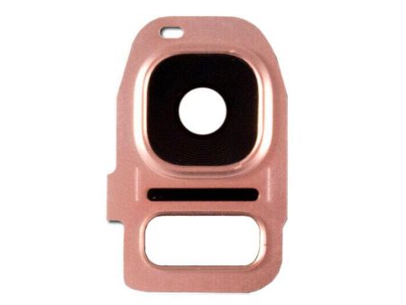 For Samsung Galaxy S7 Edge G935F Replacement Rear Camera Lens (Rose Gold) Online now