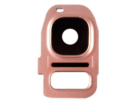 For Samsung Galaxy S7 G930F Replacement Rear Camera Lens (Rose Gold) For Sale